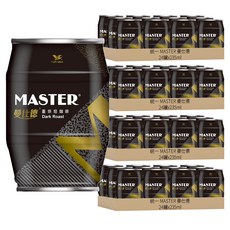 統一 曼仕德 重烘培咖啡, 235ml, 96罐