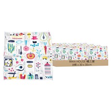 MIKA HOUSE 橘之屋 乾溼兩用除汙擦拭布, 8條