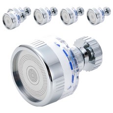 小麥購物 360度水龍頭增壓過濾器 L2158, 6個, 無香