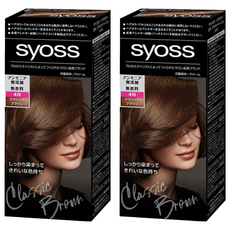 syoss 絲蘊 沙龍蓋白染 白髮專用染髮劑, 4N高級經典棕, 2盒