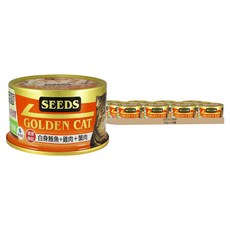 惜時 GOLDEN CAT 健康機能特級金貓罐, 白身鮪魚 + 雞肉 + 蟹肉, 80g, 24罐