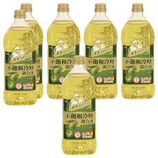 維義不飽和冷壓調合油*6瓶 開瓶烹飪 適合煎煮炒炸, 1.5L