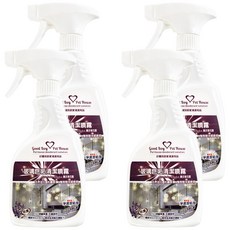 GBPH 好寶貝 玻璃皂垢清潔噴霧 薰衣草花園, 500ml, 4瓶