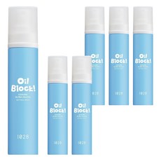 1028 Oil Block! 超控油定妝噴霧 沁涼 持久控油保濕 打造清新海洋妝感, 60ml, 6瓶