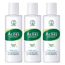 MENTHOLATUM 曼秀雷敦 Acnes 台灣公司貨 抗痘粉狀調理水, 3瓶, 150ml