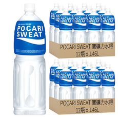 POCARI SWEAT 寶礦力水得, 1.46L, 24瓶