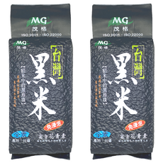 茂格生機 黑秈糙米, 600g, 2包