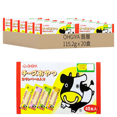 OHGIYA 扇屋 鱈魚起司條, 115.2g, 20盒