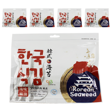三味屋 韓式岩燒海苔 辣味麻油, 30g, 5包