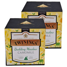 TWININGS 唐寧茶 鉑金系列 晨光草原甘菊花茶 (無咖啡因), 1.5g, 15包, 2盒