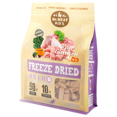 Mr.MEAT 肉鮮生 全齡貓凍乾主食, 雞肉, 400g, 1包