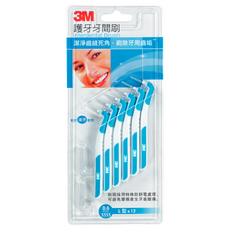3M 護牙牙間刷L型 SSSS IBT06-12DL, 0.6mm, 12支, 1組