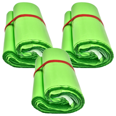 快遞袋 Set 100個 綠色, 20 x 30.5 + 4.5cm, 3包