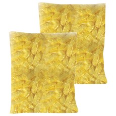 加厚拋棄式多用途保鮮膜 黃色 2包 13 x 2.5cm 43cm 彈性碗盤套