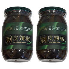 花蓮市農會 土地之歌 剝皮辣椒, 470g, 2罐