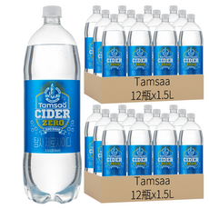 Tamsaa 零卡汽水, 1.5L, 24瓶