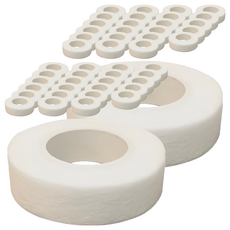 勤達 醫療級通氣膠帶, 24捲, 2盒