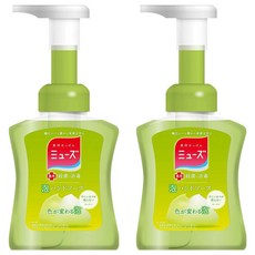 Muse 抗菌慕斯洗手泡 消臭 廚房用, 有效去除魚肉異味, 250ml, 2瓶