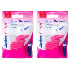 Jordan 牙間刷 XS, 0.4mm, 10支, 2包