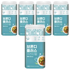 Blondy Plus 天然紙漿廚房紙巾, 8捲, 5袋