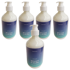 JUL7ME 香水潤髮乳 木質麝香 500ml, 5瓶