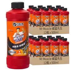威猛先生快速疏通劑 30分鐘 500ml x 12瓶, 24瓶