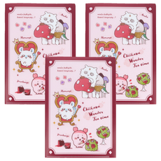 sun-star A5 L型資料夾, 吉伊卡哇宮廷風, 3個