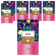 High Tea 伂橙 白桃烏龍綠茶, 2021年iTQI獲獎茶品, 香甜蜜桃風味, PLA三角立體茶包, 環保便利, 4g, 12包, 6袋