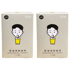dripo 即溶茉莉綠茶, 2個, 15個裝, 2.5g