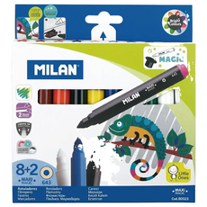 MILAN 魔法變色彩色筆, 粗筆桿, 1盒