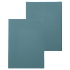 KING JIM EMILy 20頁資料夾 A4 EY183-GN, 抹茶綠, 2個