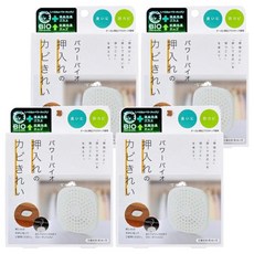 COGIT POWER BIO 可掛式長效除臭防霉貼片盒, BIO強效版, 環保無害, 附掛勾, 4盒, 39g