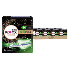 Kotex 靠得住 抑菌好眠褲, M 腰圍22~34吋, 2片, 16包