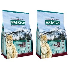 WASATCH 瓦莎奇 原生貓糧 3種魚肉, 鱈魚 + 鮭魚 + 鮪魚, 2.7kg, 2袋
