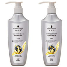 Schwarzkopf 施華蔻 髮根調理修護洗髮露 男女適用 400ml, 2瓶