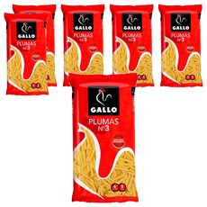 GALLO 西班牙小筆尖麵 PLUMAS N.3 杜蘭小麥製成, 250g, 6包