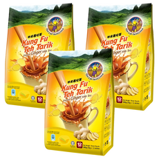 元帥牌 南洋拉茶風味功夫奶茶 四合一 薑風味, 30g, 12包, 3袋