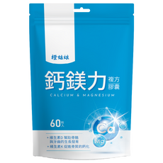 橙姑娘 鈣鎂力, 1包, 60顆