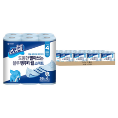 Scott 可麗舒 乾濕兩用拋棄式抹布 藍色厚款, 36張, 30捲