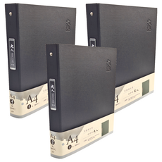 JOY STAR 大人 3孔資料夾 A4, 墨舞, 3個