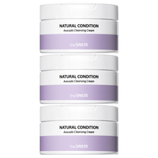 the SAEM 得鮮 自然條件系列 酪梨卸妝霜, 300ml, 3罐