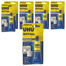 UHU 金屬接縫黏合膠 30g/33ml, 6條