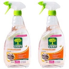 L'ARBRE VERT 綠活維 廚房清潔噴霧 有效滲透髒污, 740ml, 2瓶