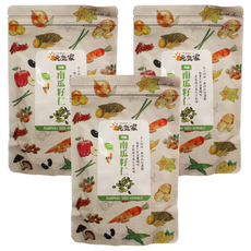 元氣家 烘焙薄鹽南瓜子, 200g, 台灣製造, 3包