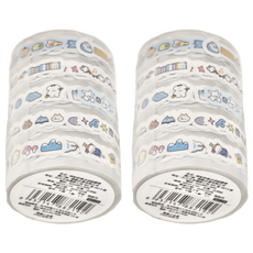 CARD LOVER 信的戀人 繽紛彩樂紙膠帶, 午後甜食, 2個