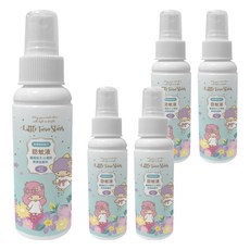 鱷魚 LITTLE TWIN STAR 防蚊液, 100ml, 5瓶