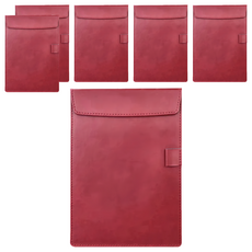 ABEL 力大牌 多用途皮革板夾A4 66247-RD 325 x 230 x 5.5mm, 紅色, 6個