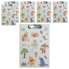 NAN PAO 南寶文具 迪士尼系列 丹麥夾 A4, 單一顏色, 6個