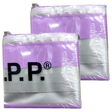 A Plastic Project 11 x 11cm 紫線條 50g, 2個
