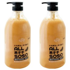 巧巧 黑手手 重油汙洗手膏, 2L, 2瓶